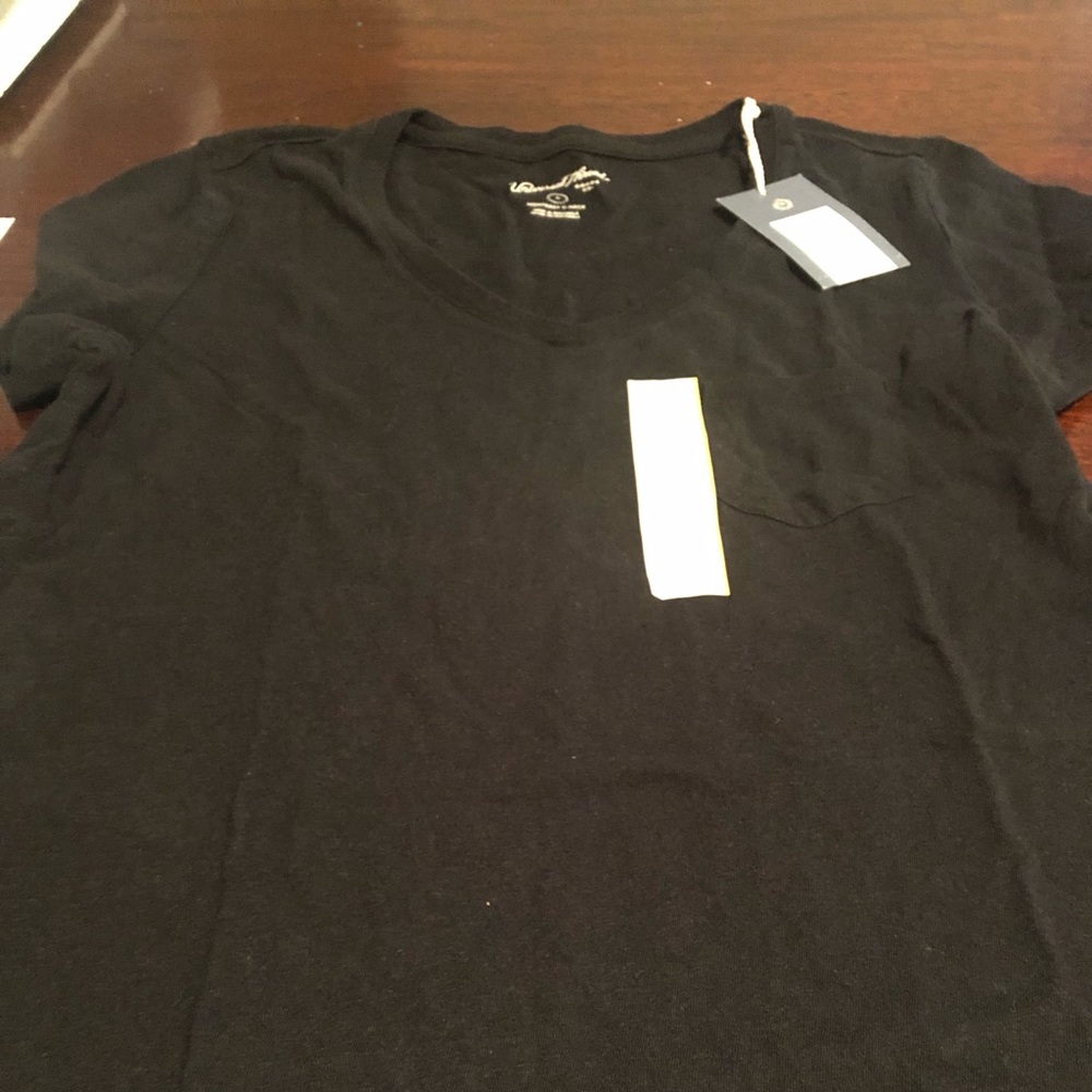 Black V-Neck T-shirt from Target